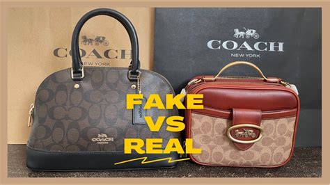 how to tell fake couch bag|authentic coach tag inside purse.